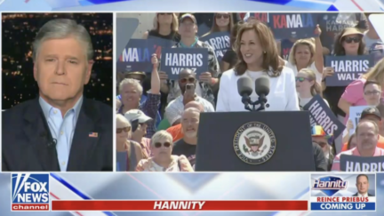 Hannity Rips Harris and 'Conspiracy Theorist' Rachel Maddow